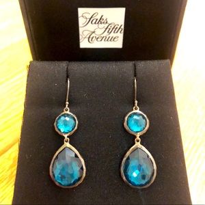 Ippolita Wonderland Silver Pyrite Doublet Earrings